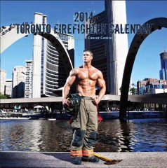 toronto 2014 male firefighter calendar on the fire critic